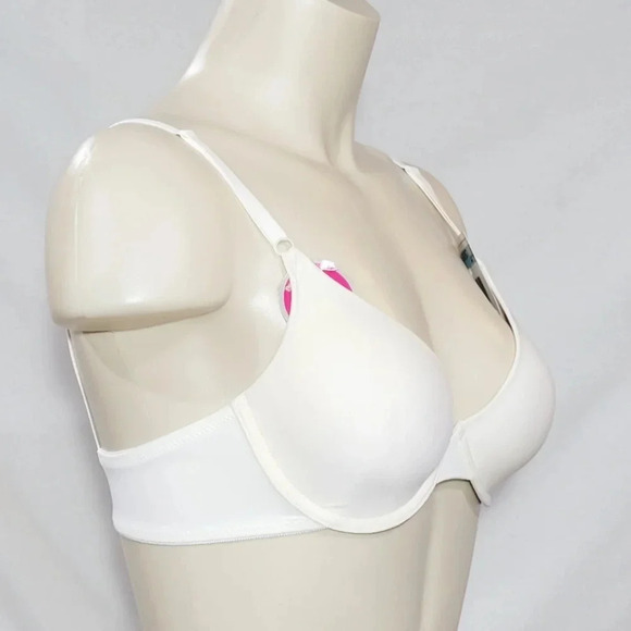 34D Maidenform 7959 One Fabulous Fit Demi UW Bra White NWT - Picture 2 of 3